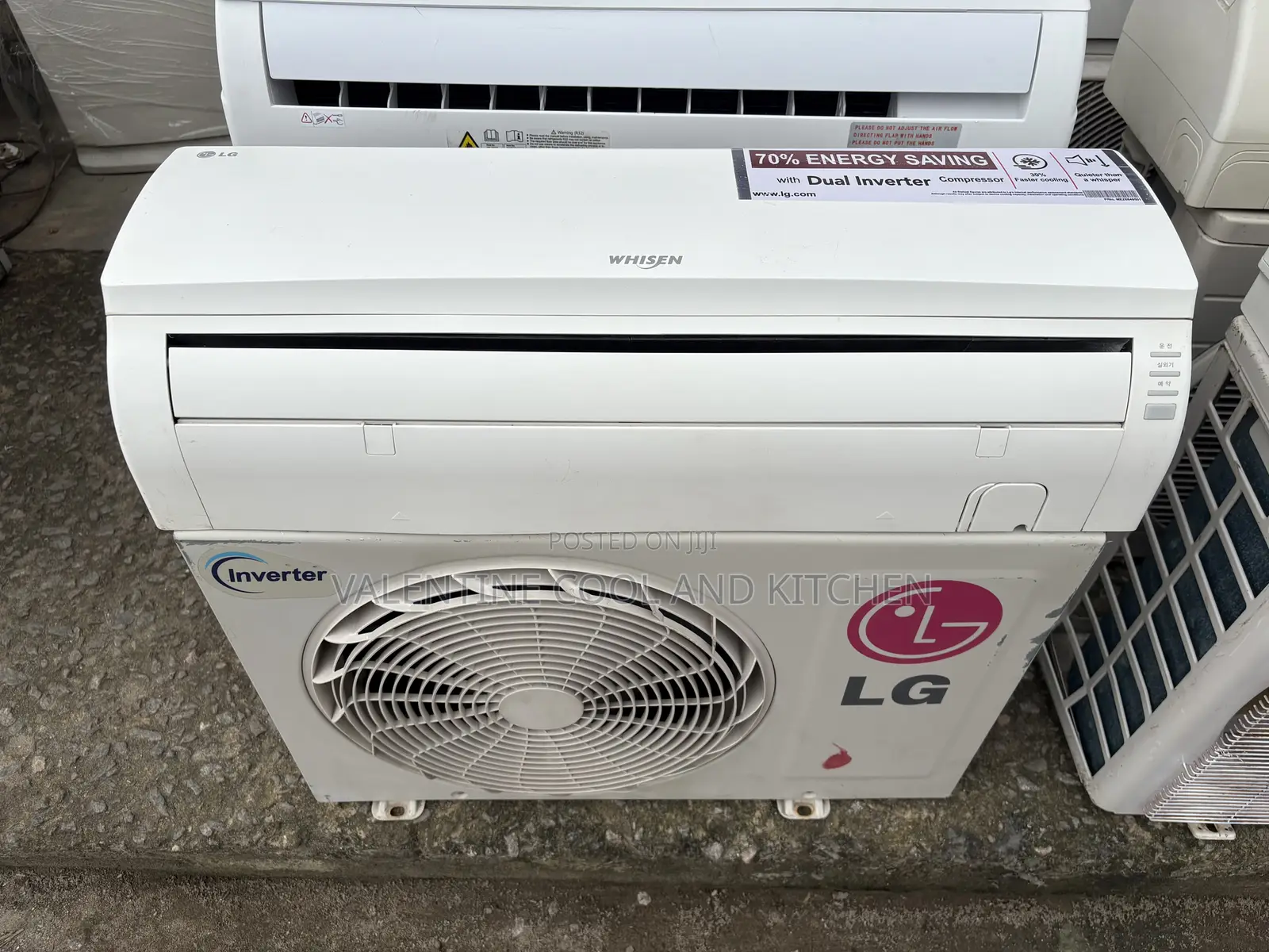 Direct Uk Used 1.5hp LG Inverter Air Conditioner