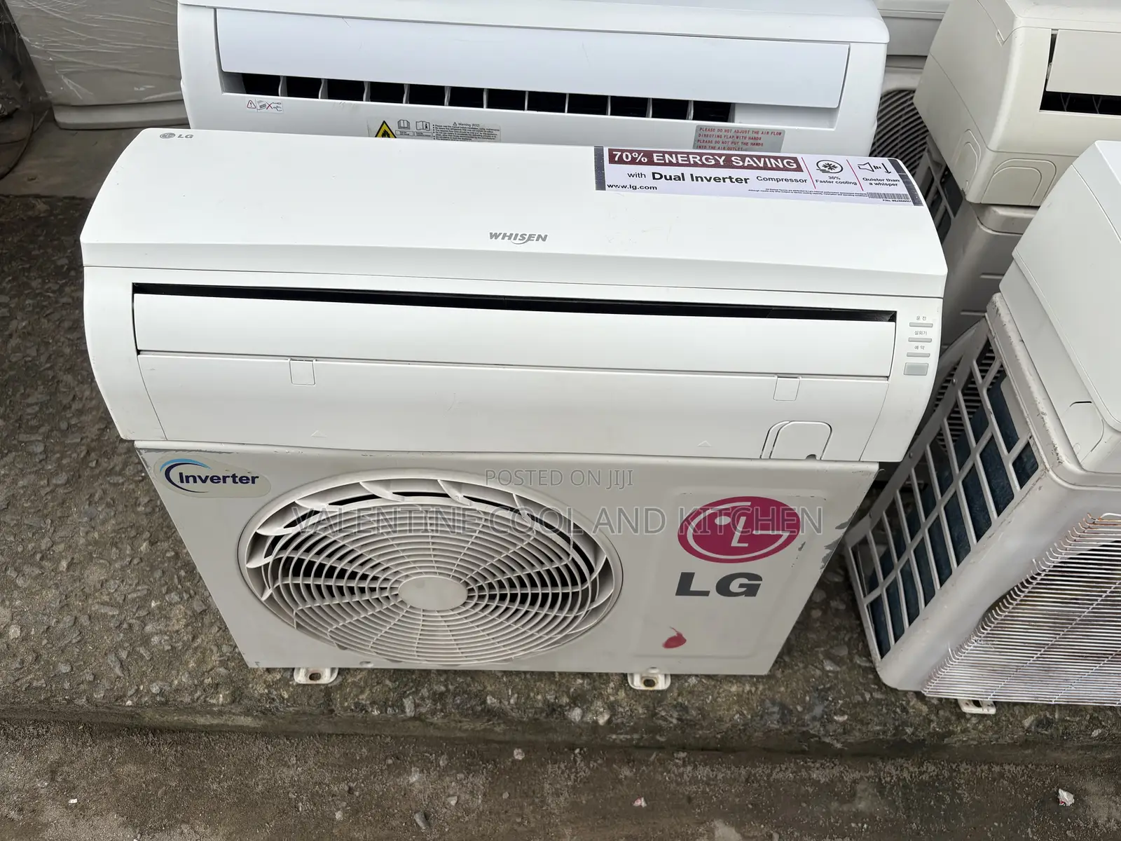Direct Uk Used 1.5hp LG Inverter Air Conditioner