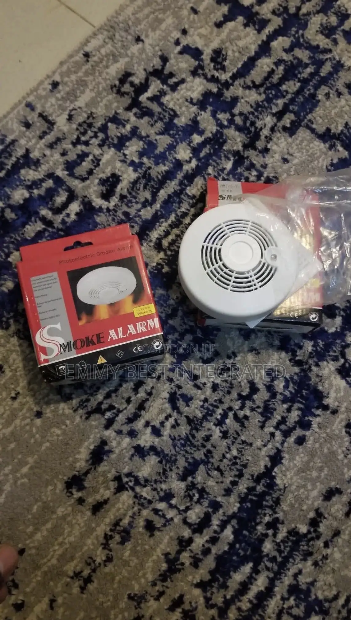 Battery-Operated Smoke Alarm