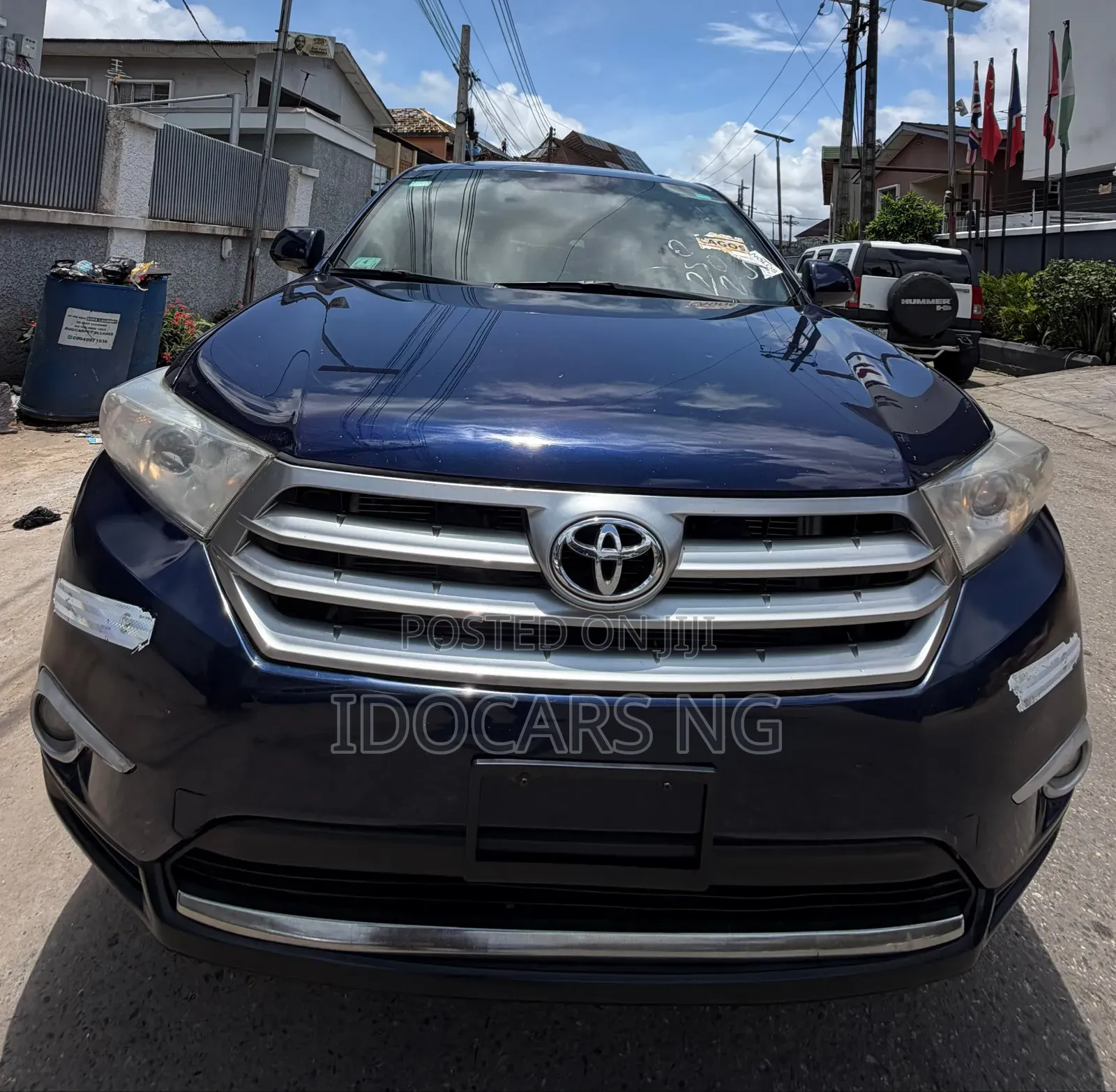 Toyota Highlander Limited 3.5l 4WD 2013 Blue