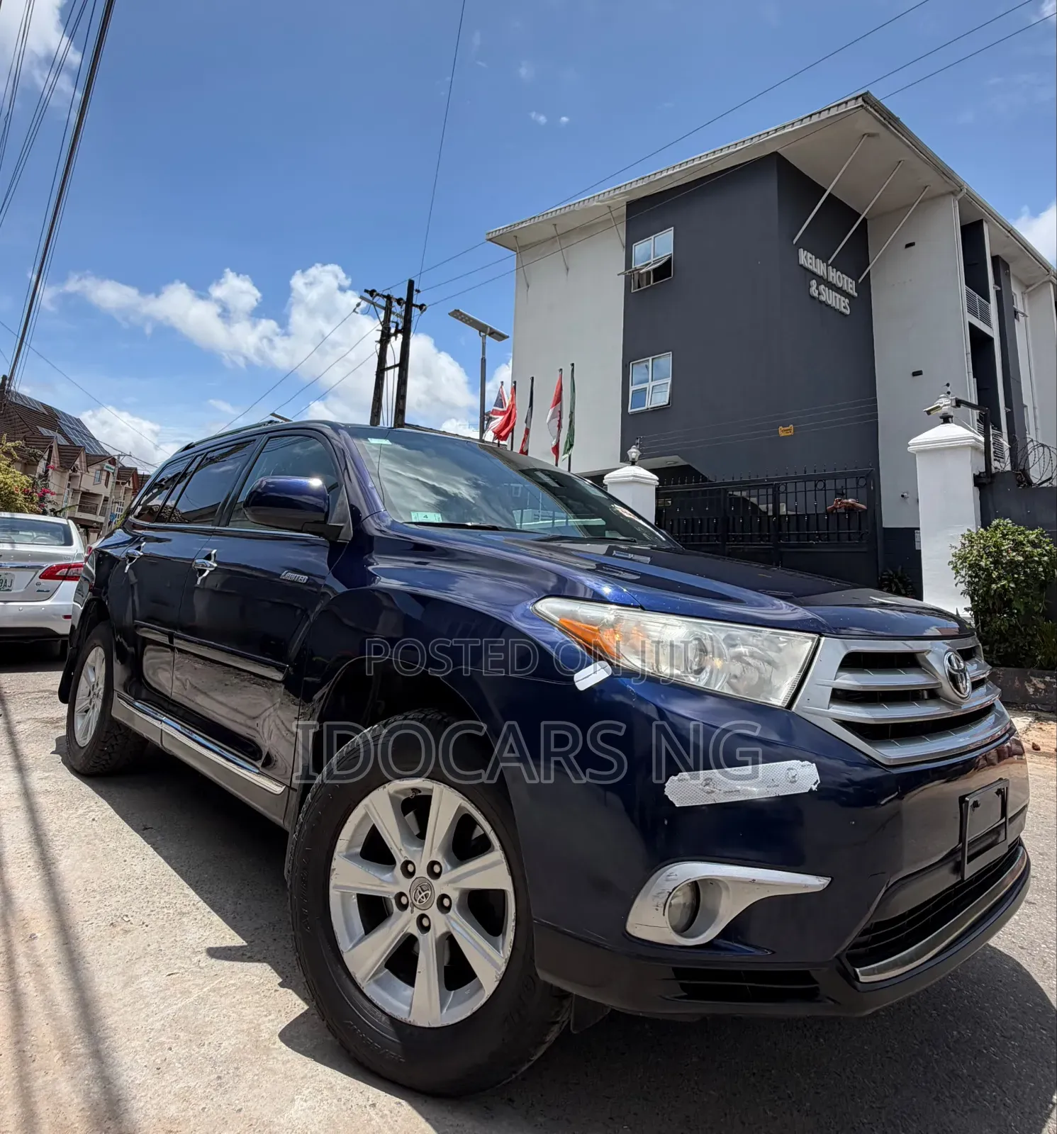 Toyota Highlander Limited 3.5l 4WD 2013 Blue