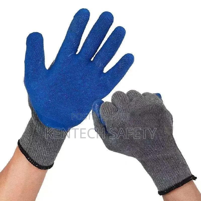 Blue Coated Gloves Original