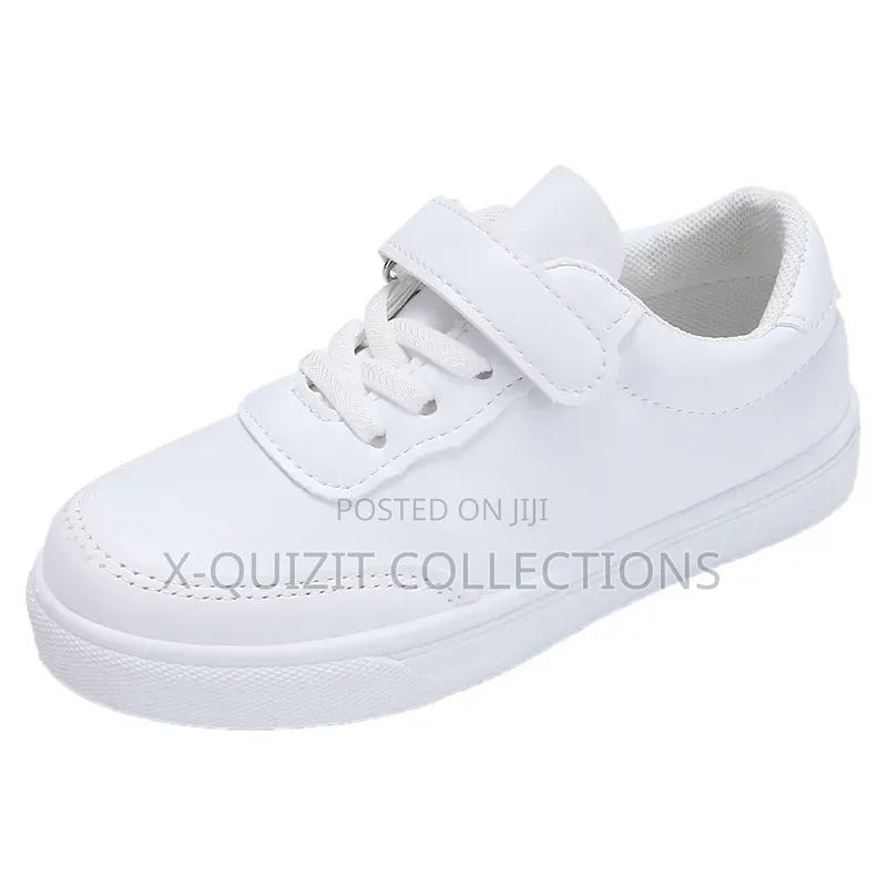 Classic Kids White Sneakers