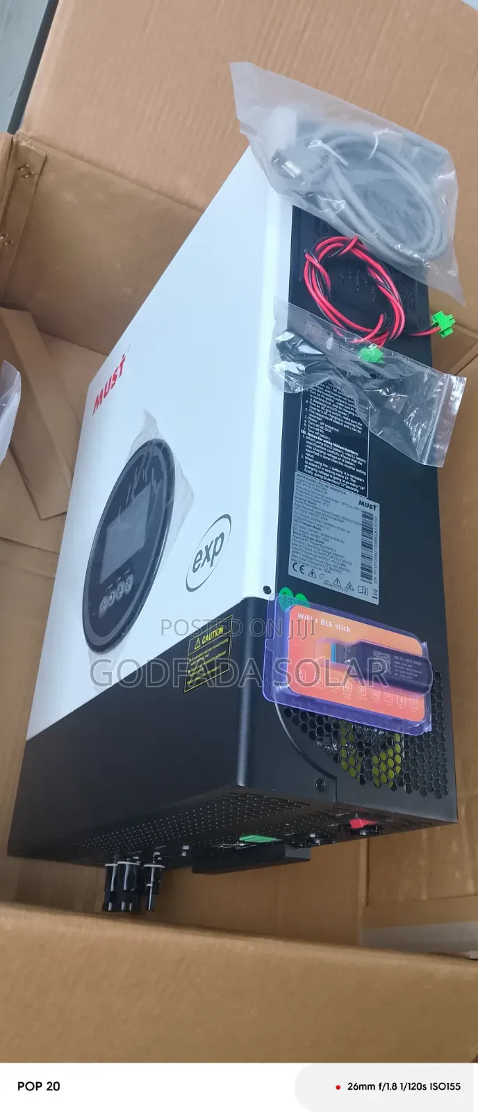 MUST 10KVa Hybrid Solar Inverter | 48V | Dual MPPT | 150A | PV19-10048