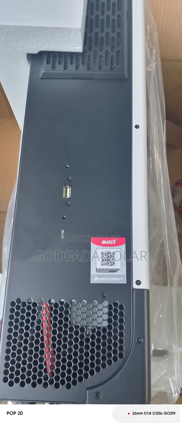 MUST 10KVa Hybrid Solar Inverter | 48V | Dual MPPT | 150A | PV19-10048