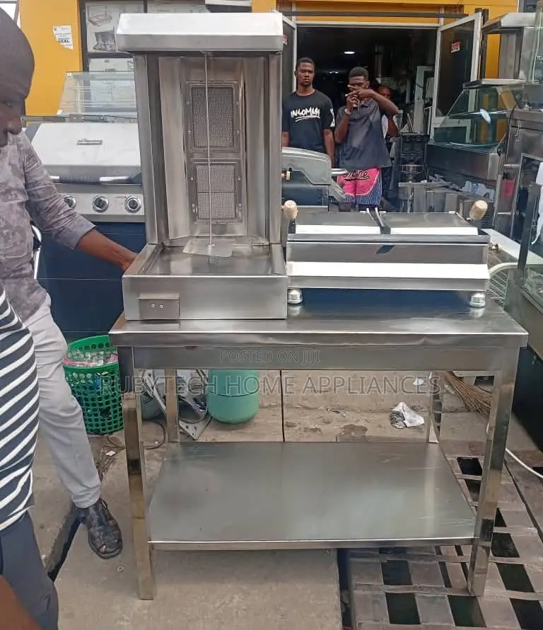 Complete Shawarma Machine Toaster – Commercial Fast Food Equipment