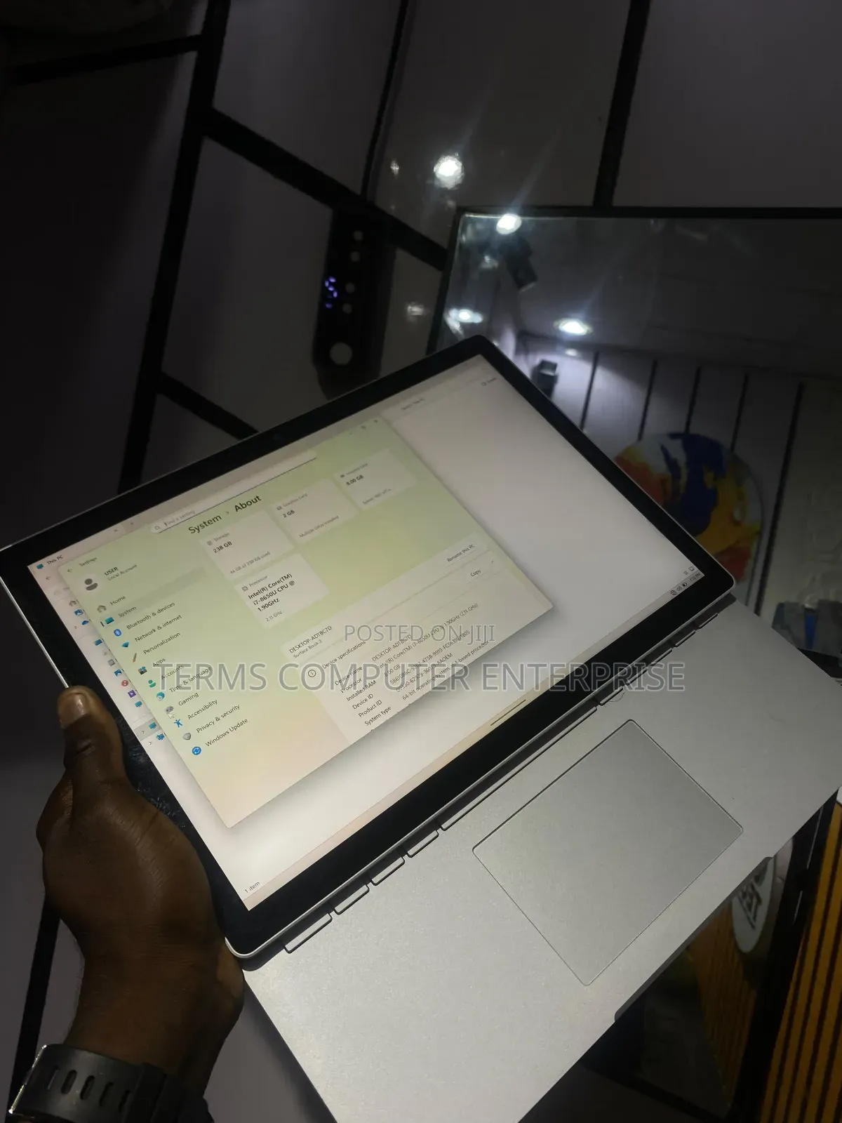 Laptop Microsoft Surface Book 2 16GB Intel Core i7 SSD 256GB