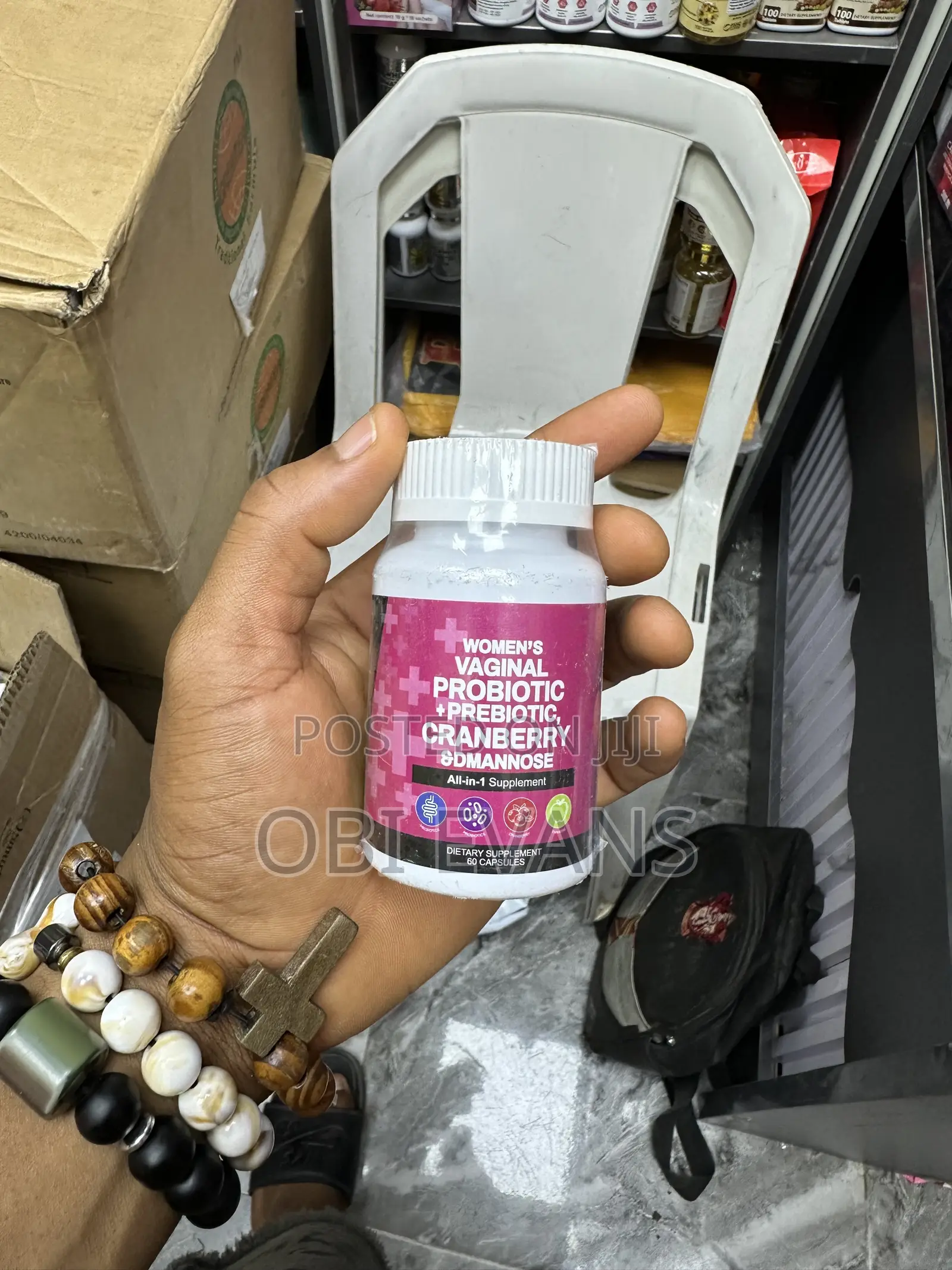 Women’s Vaginal Probiotic + Prebiotic Cranberry Dmannose