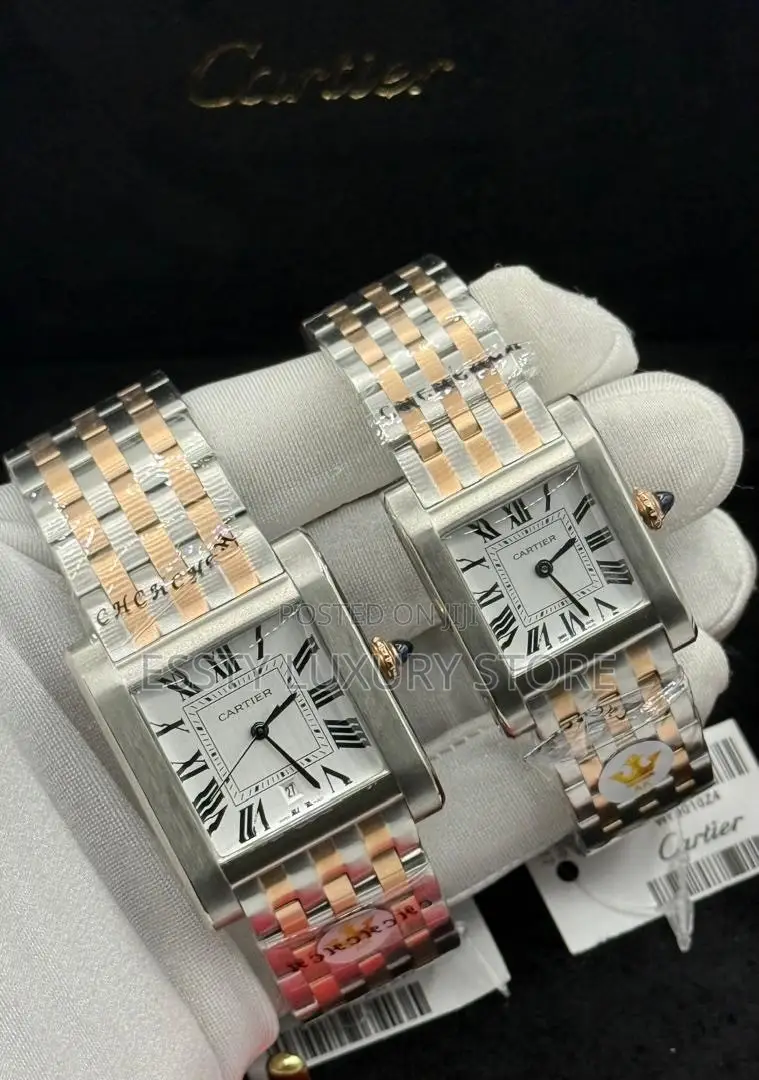 Automatic Quality Luxury Cartier Couple Wristwatch