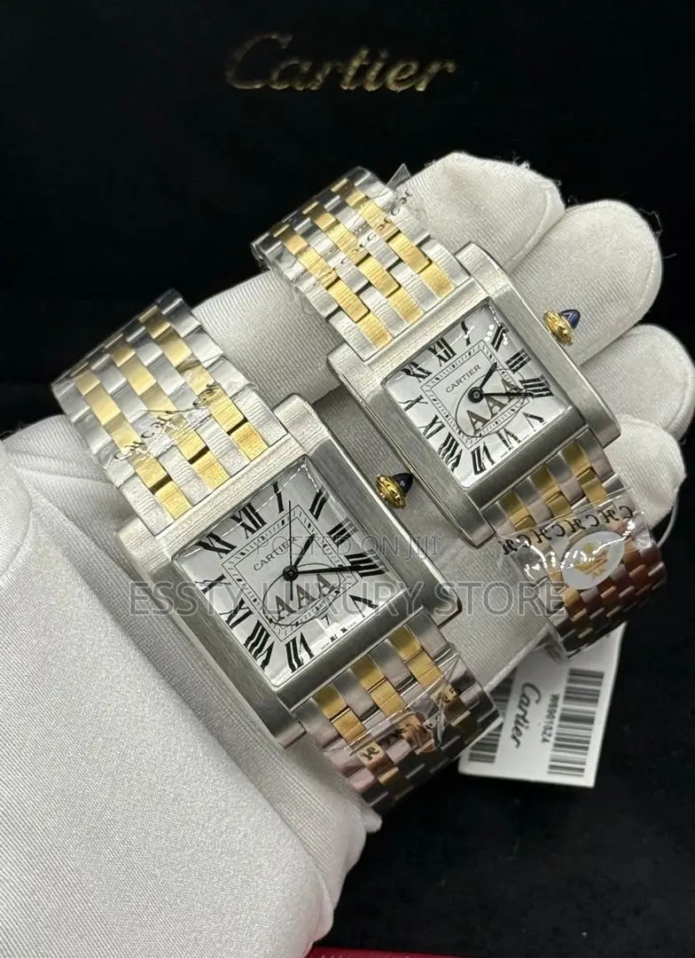 Automatic Quality Luxury Cartier Couple Wristwatch