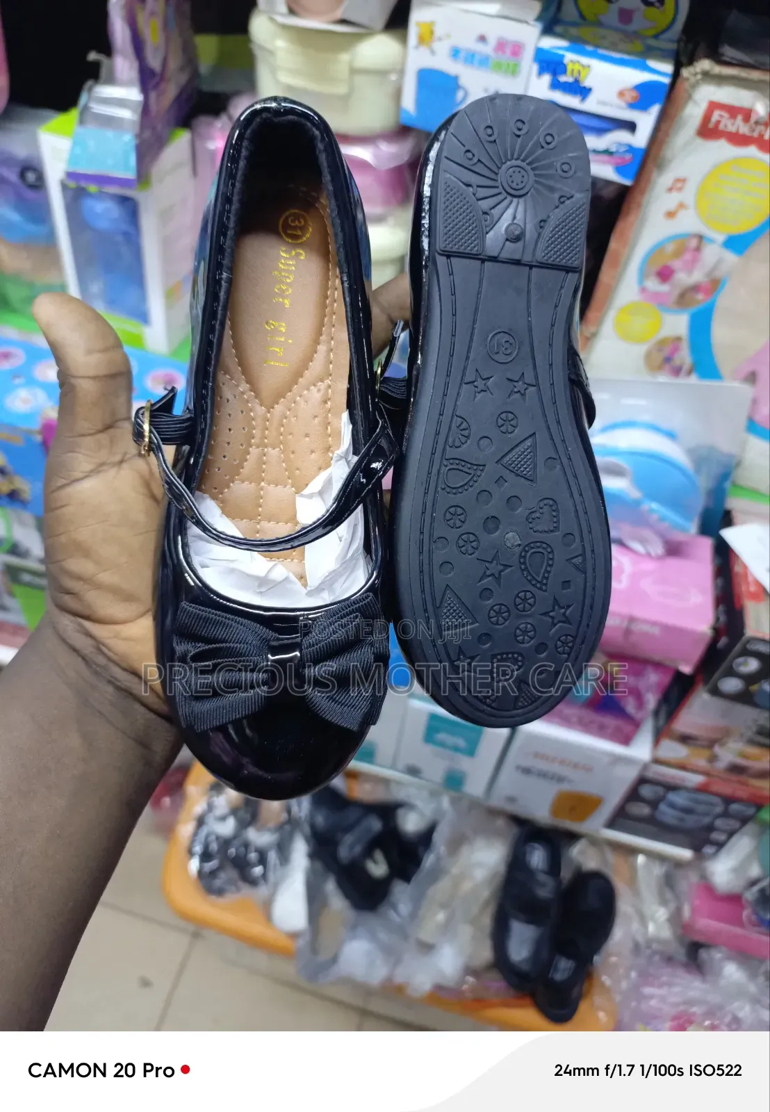 Children Girls School Shoe and Others Occasions Black
