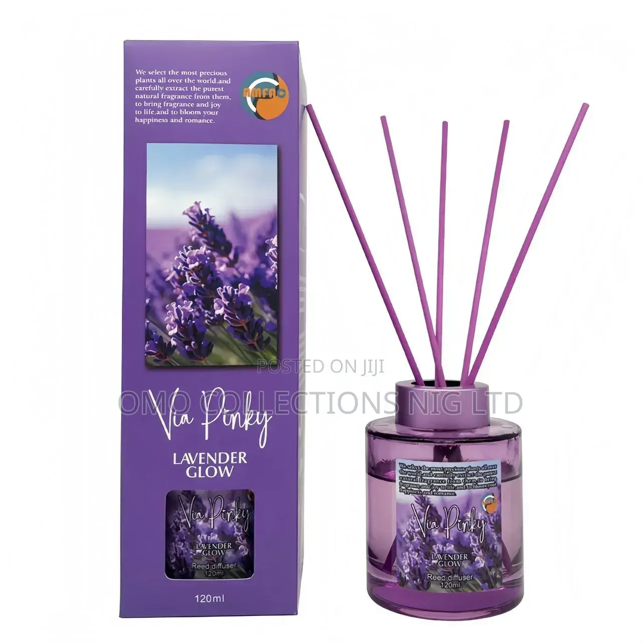 Via Pinky Sandalwood Reed Diffuser – 120ml