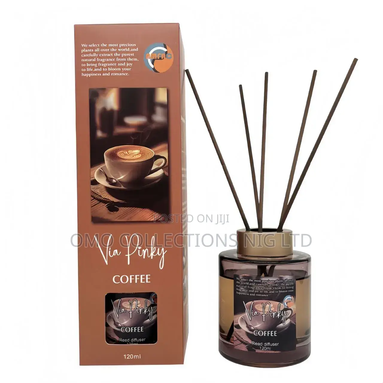 Via Pinky Sandalwood Reed Diffuser – 120ml