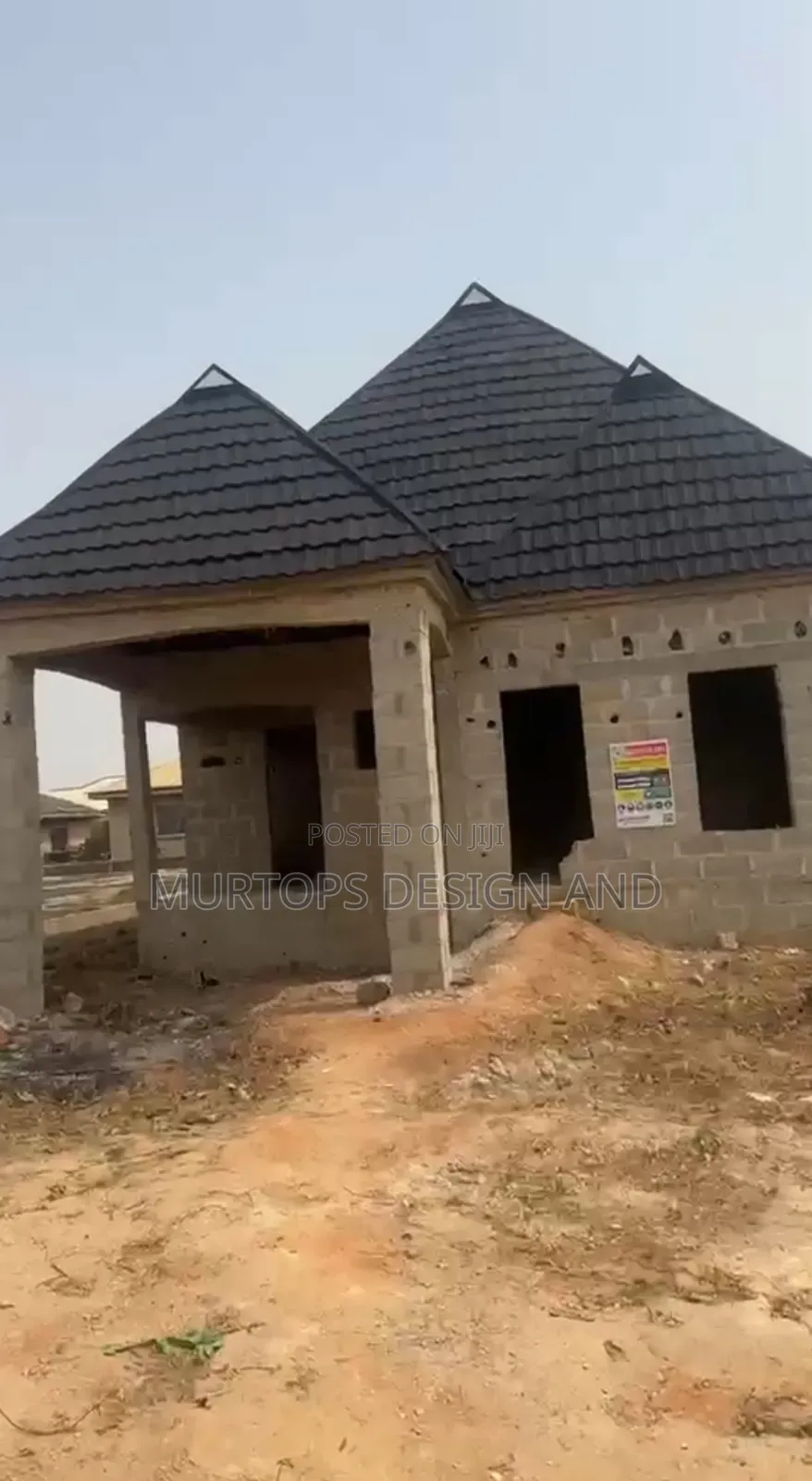 50% Uncompleted 4 Bedroom Bungalow Flat for Sale - Maya Ikorodu*