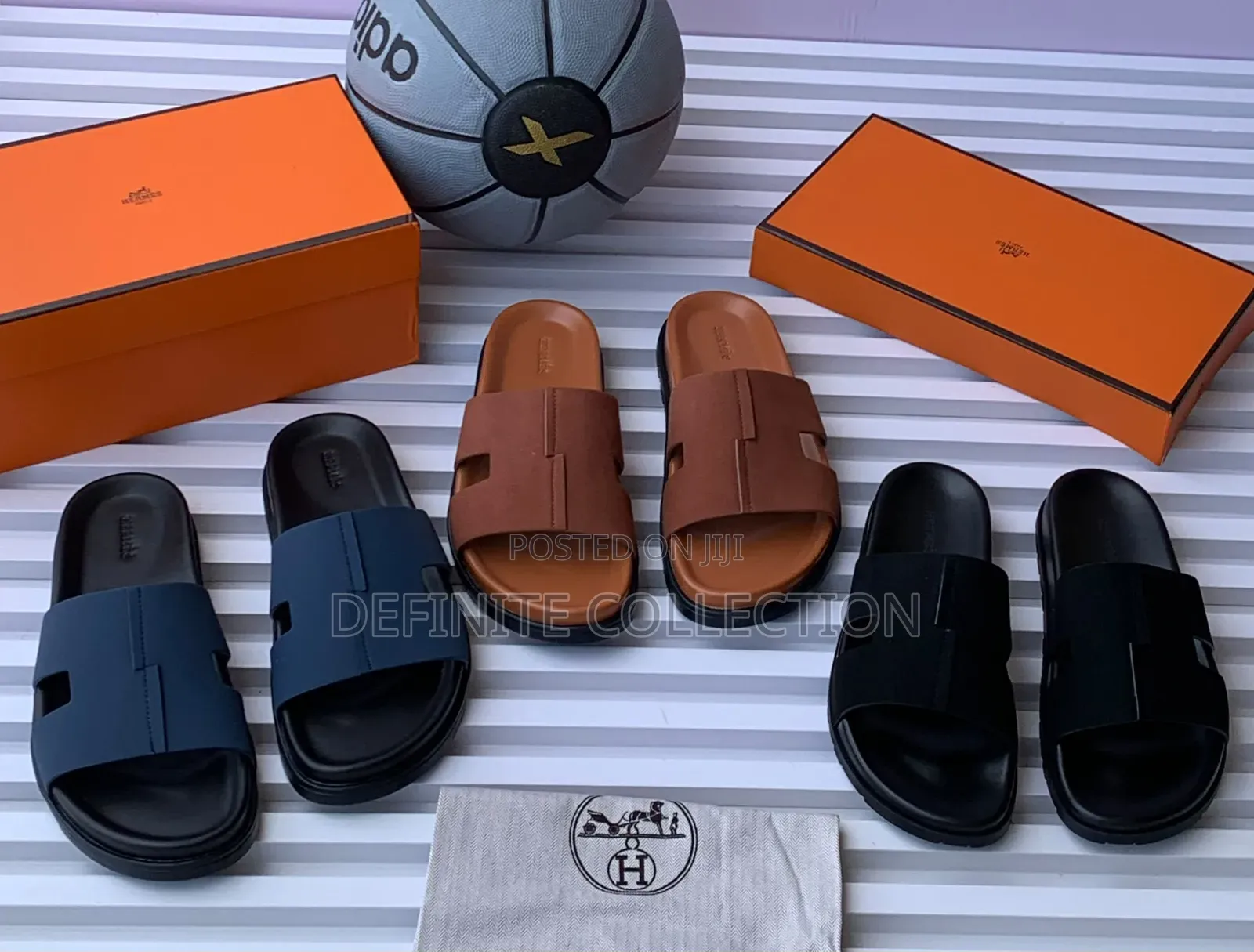 Hermes Crossed Luxury Slippers