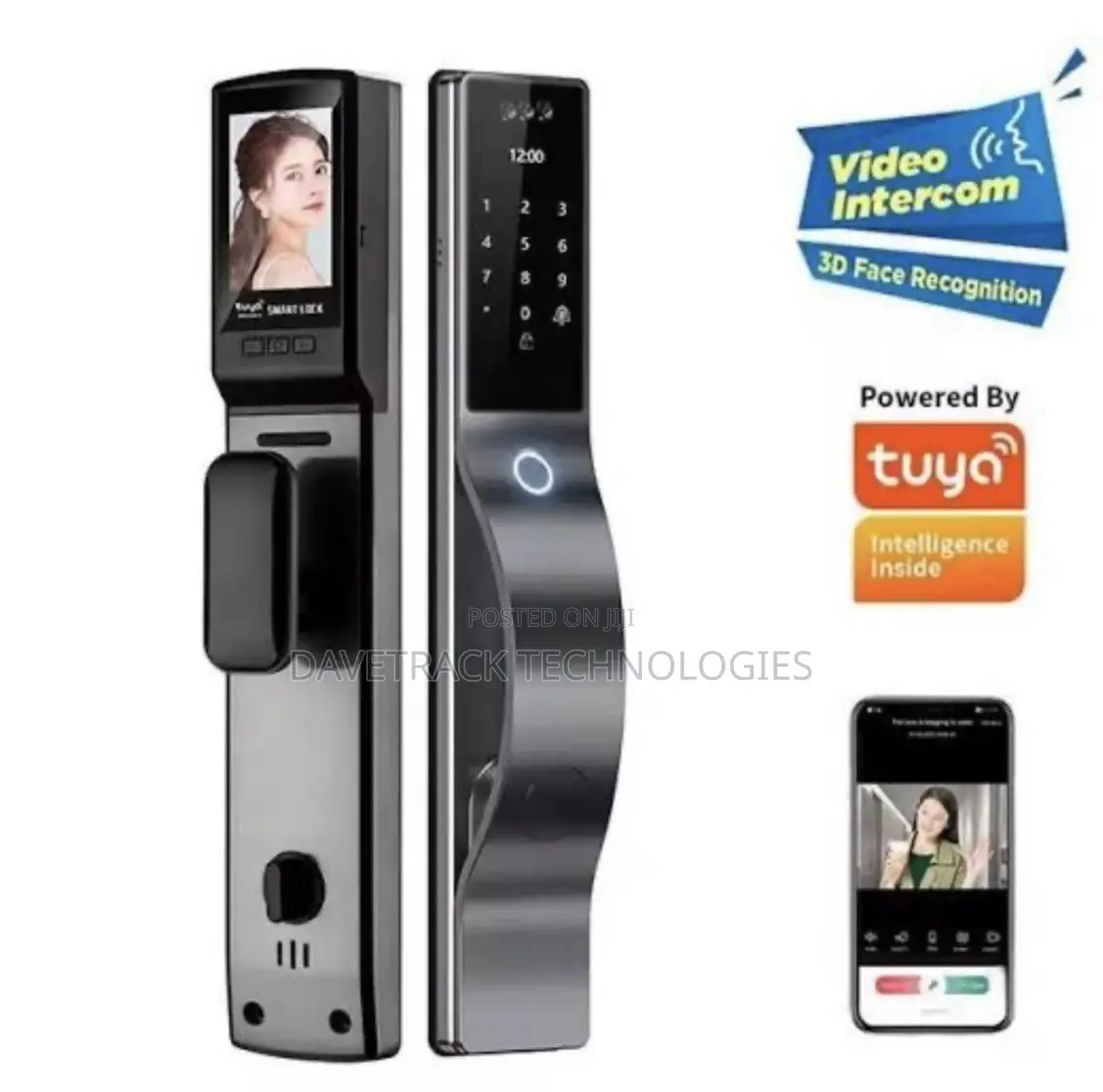 Tuya Digital Smart Lock WiFi-enabled Fingerprint, Password, Facial