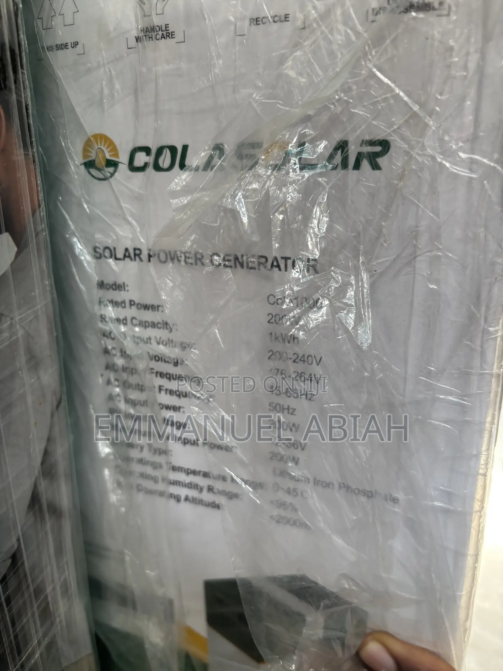 Cola Solar 1000