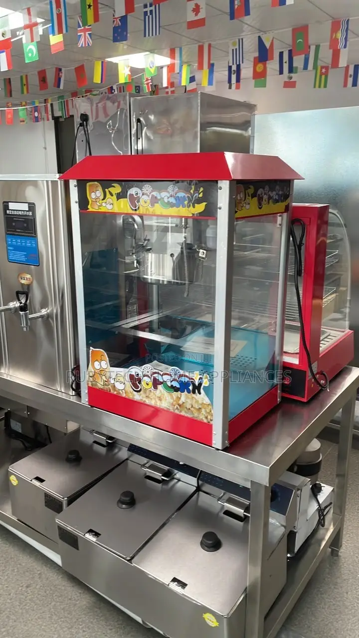 Brand New Giant Popcorn Machine – Commercial Popcorn Maker