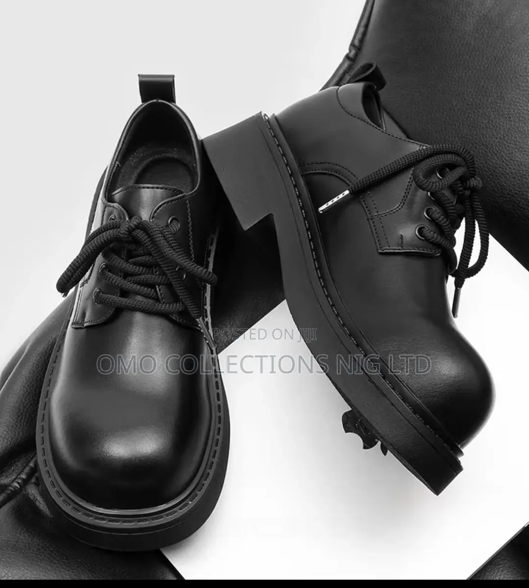 Italian Made Men's Black Leather Sole Style Boots - Fully Boxed