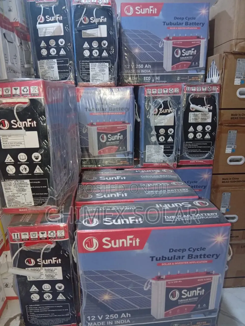 250Ah -12Volts Sunfit