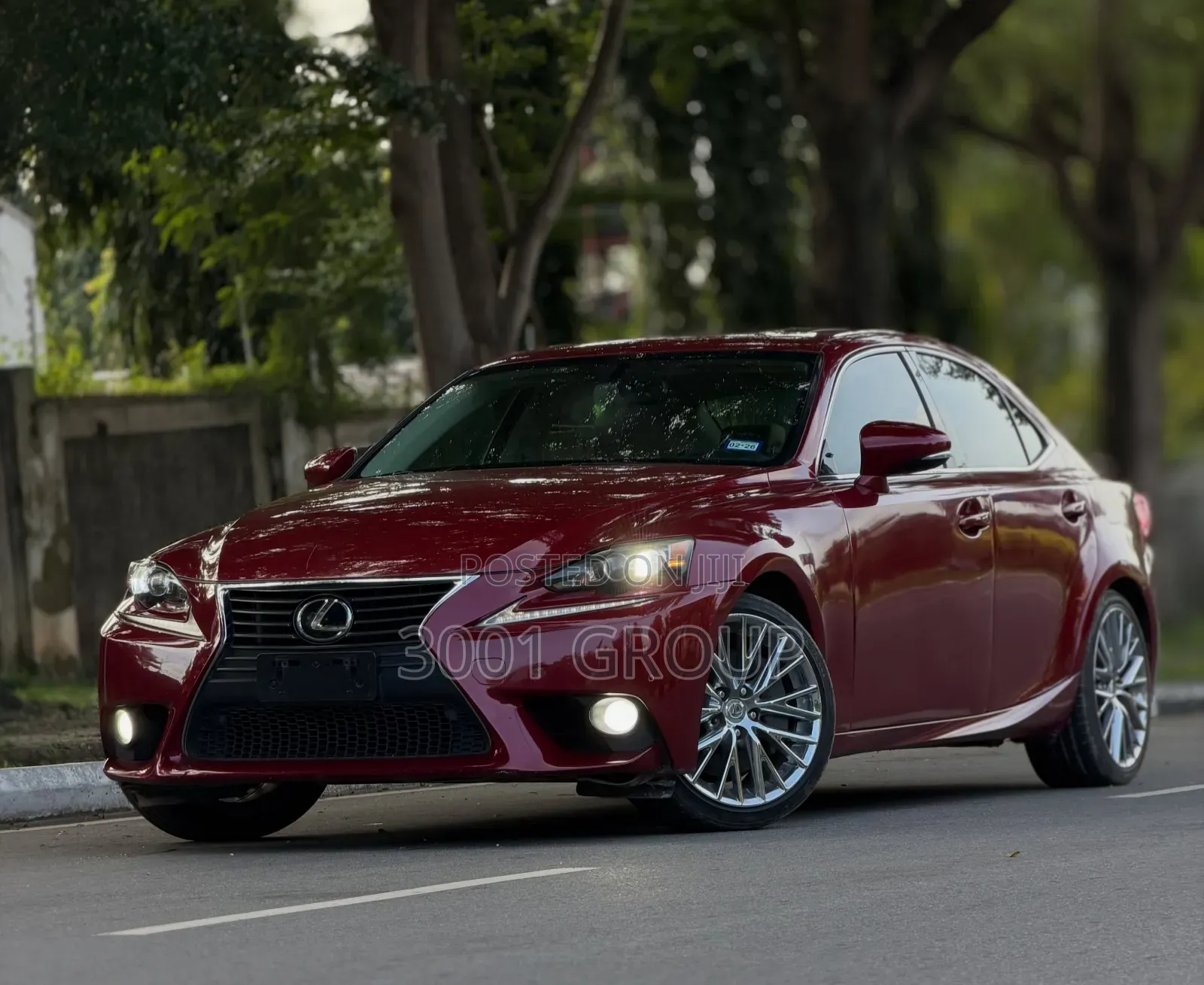 Lexus IS 2014 Red