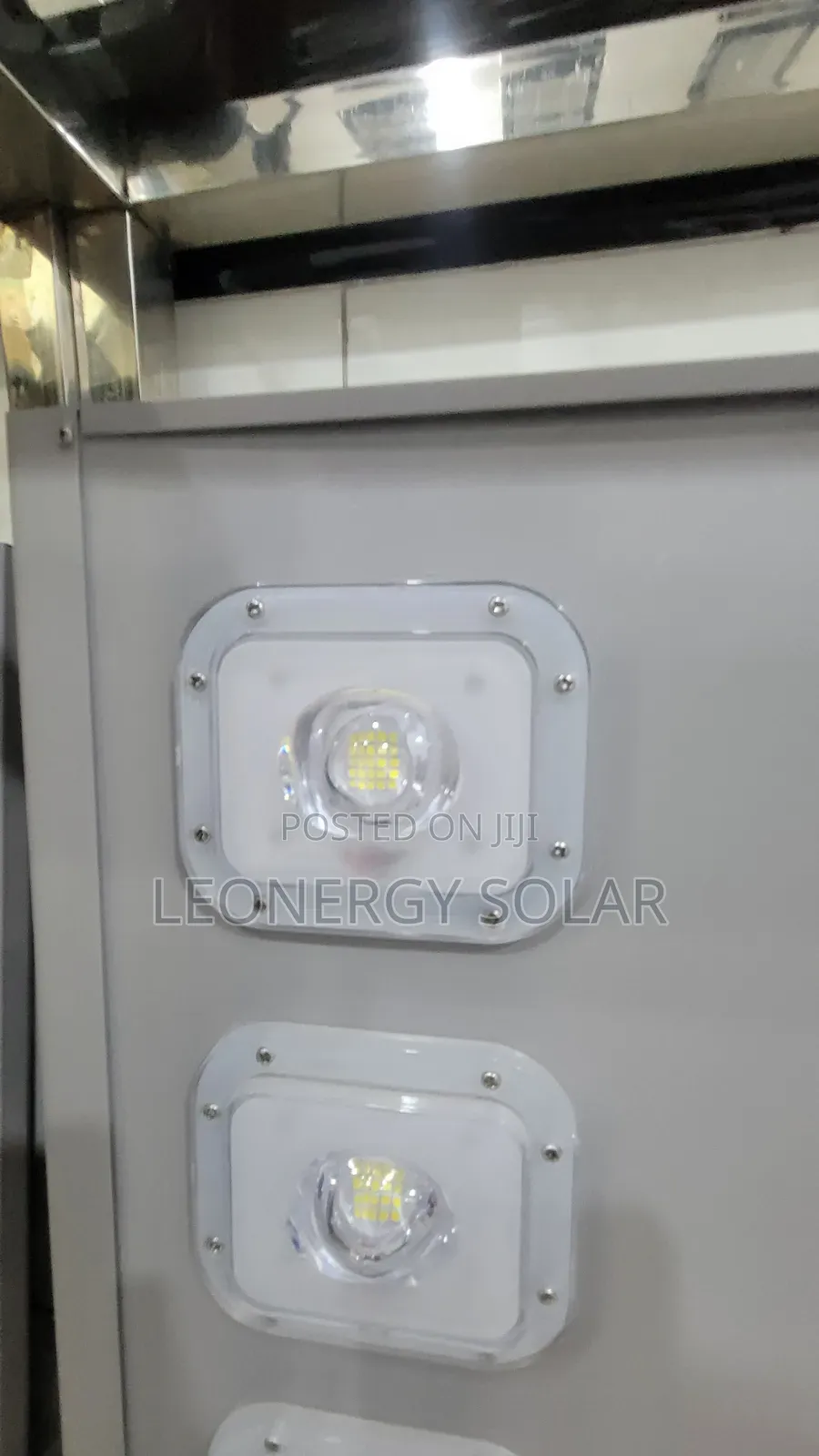 12-Eye Industrial Solar Street Light Warm White