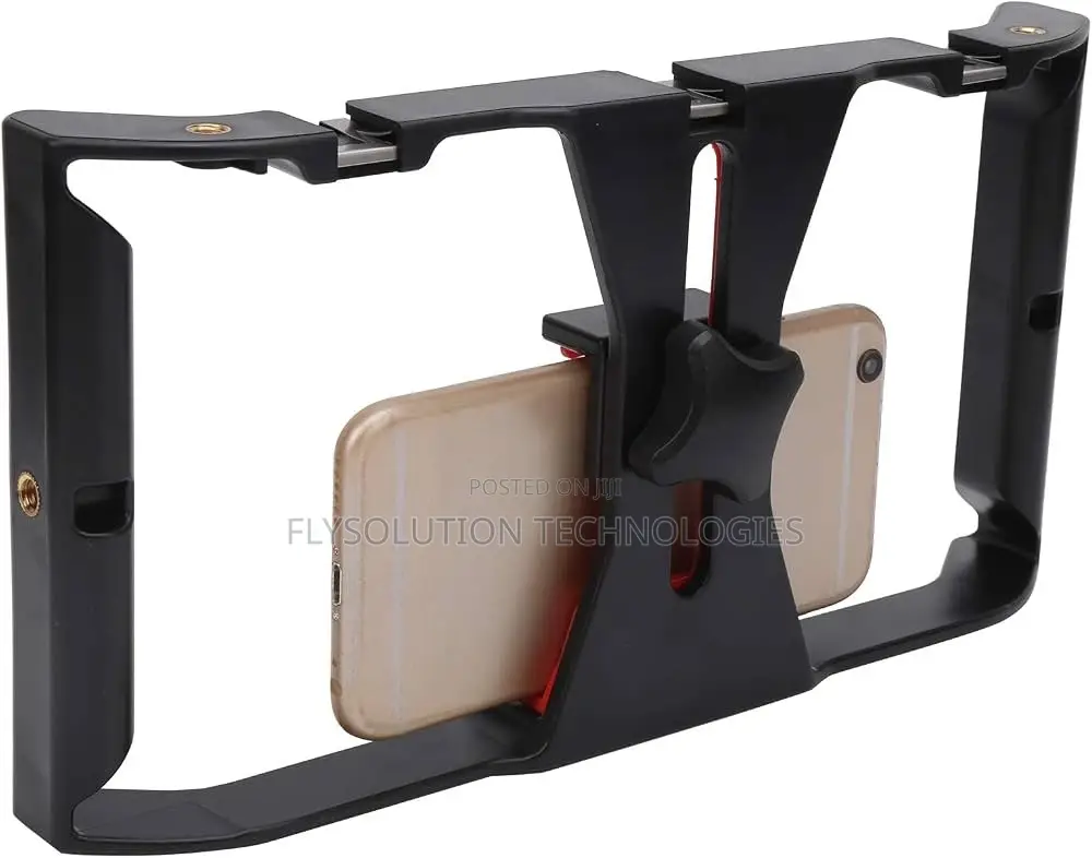 Mobile Phone Rig Cage Handheld Smartphone Recording Video Stabilizer