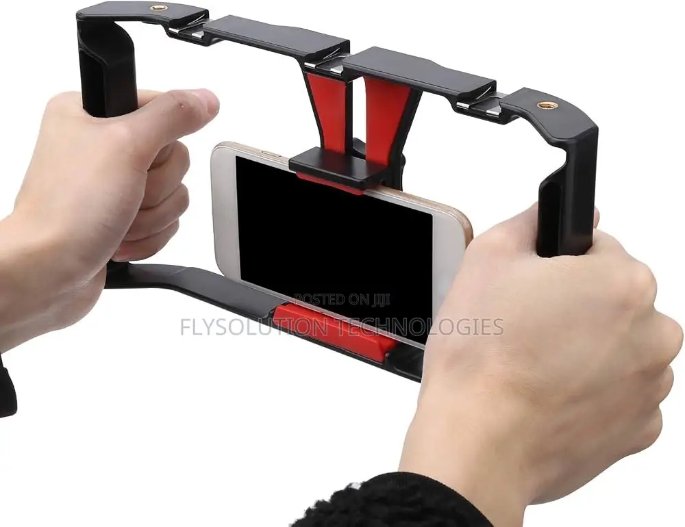 Mobile Phone Rig Cage Handheld Smartphone Recording Video Stabilizer