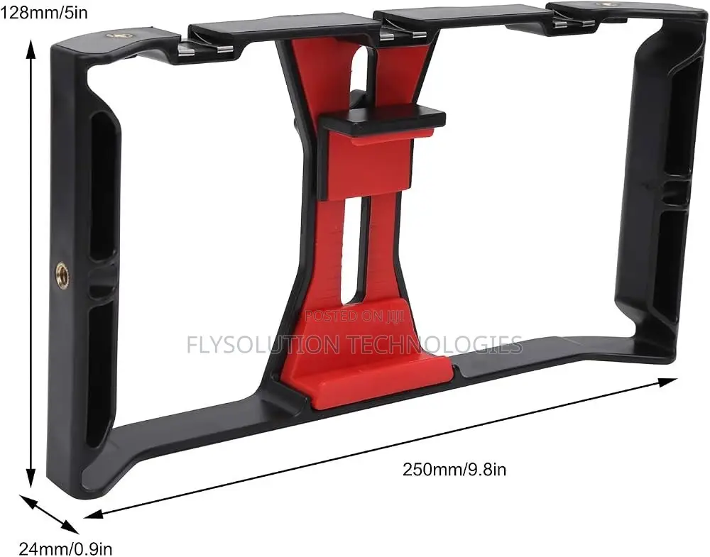 Mobile Phone Rig Cage Handheld Smartphone Recording Video Stabilizer