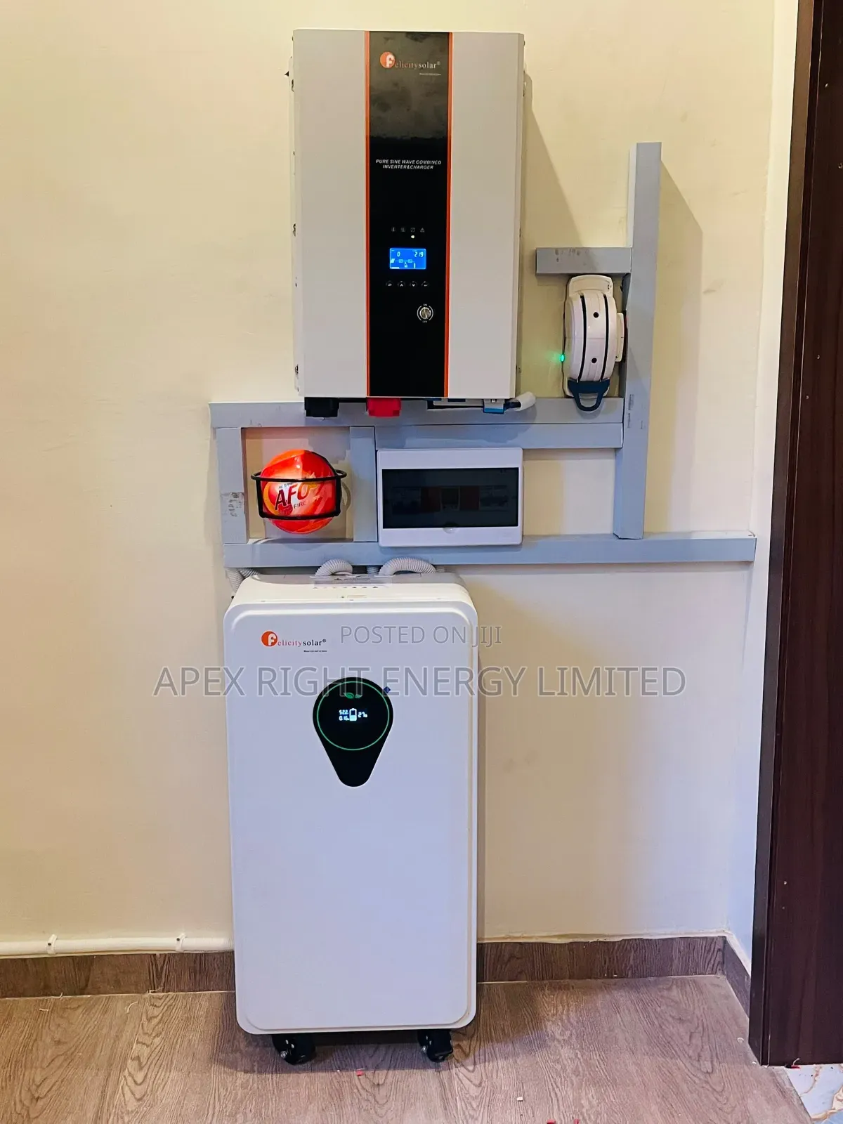 10kva Felicity Hybrid Inverter+17.5kwh Felicity Lithium+600w Panel X14