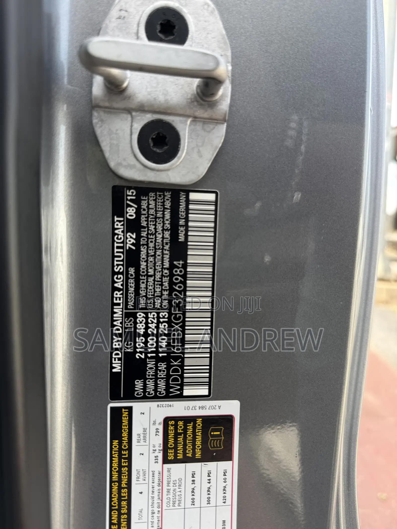 Mercedes-Benz E400 2016 Gray