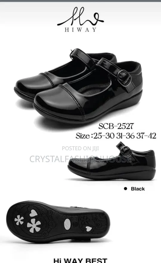 Quality Girl Hiway School Shoe. Sizes. 25 to 42