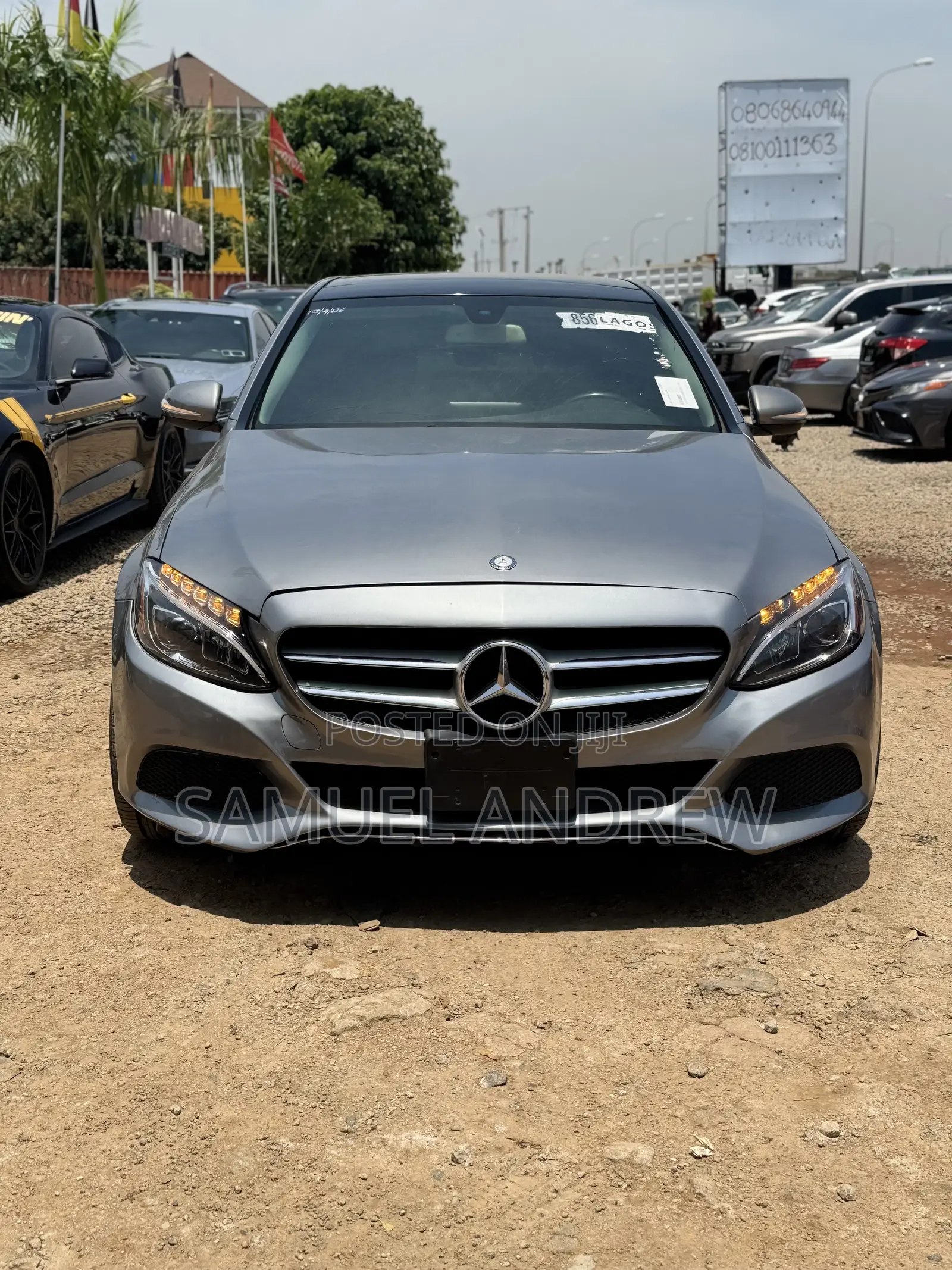 Mercedes-Benz C300 Sport 4Matic Sedan AWD (2.0L 4cyll 7A) 2016 Gray