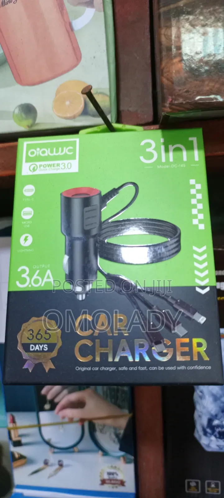 3 In1 Super Fast Car Charger