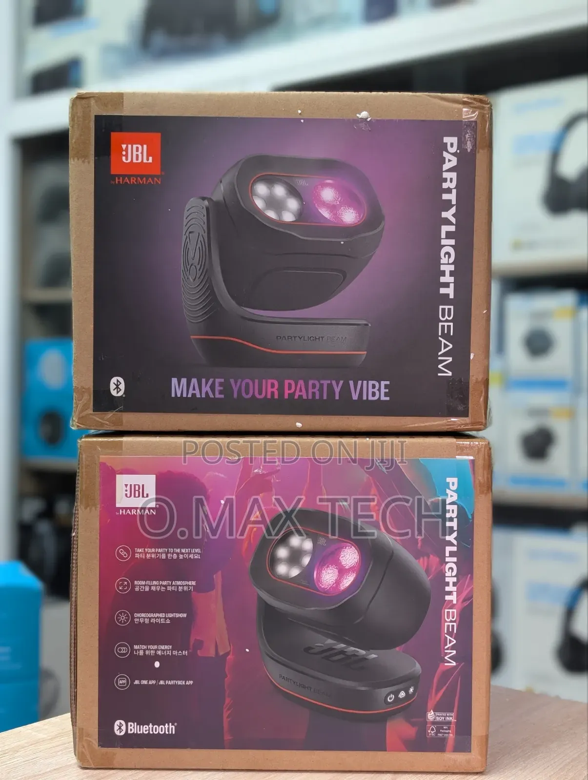 JBL Party Light Beam Bluetooth-Enabled Projection Party Light