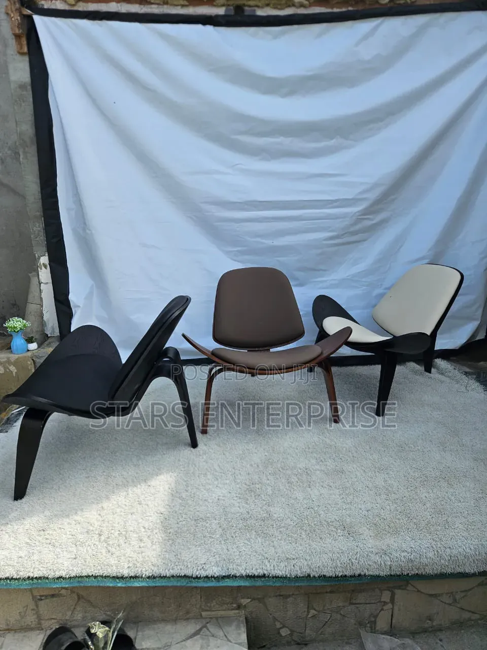 Visitors Chair / Modern Arm Chair.