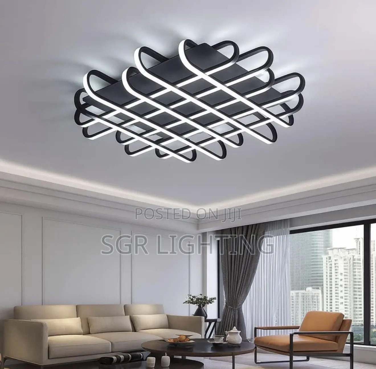 Modern LED Ceiling Lights for Living Room Bedroom Chandelier