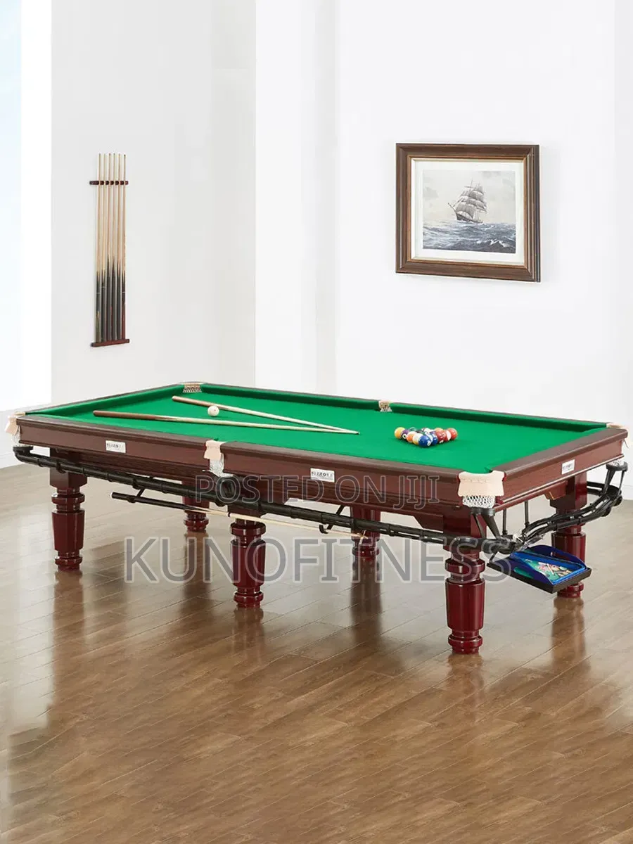 Brand New 9ft Marble Slate Snooker Billiard Table + Accessories