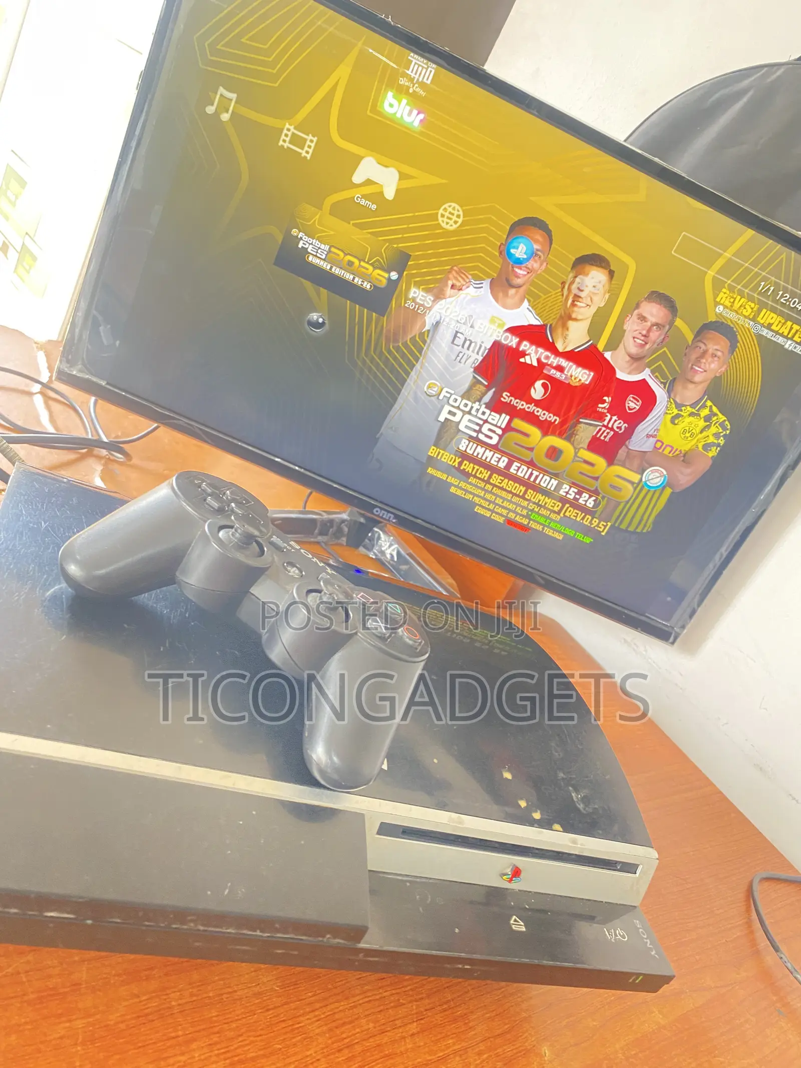 PS3 Fat With Games and One Pad