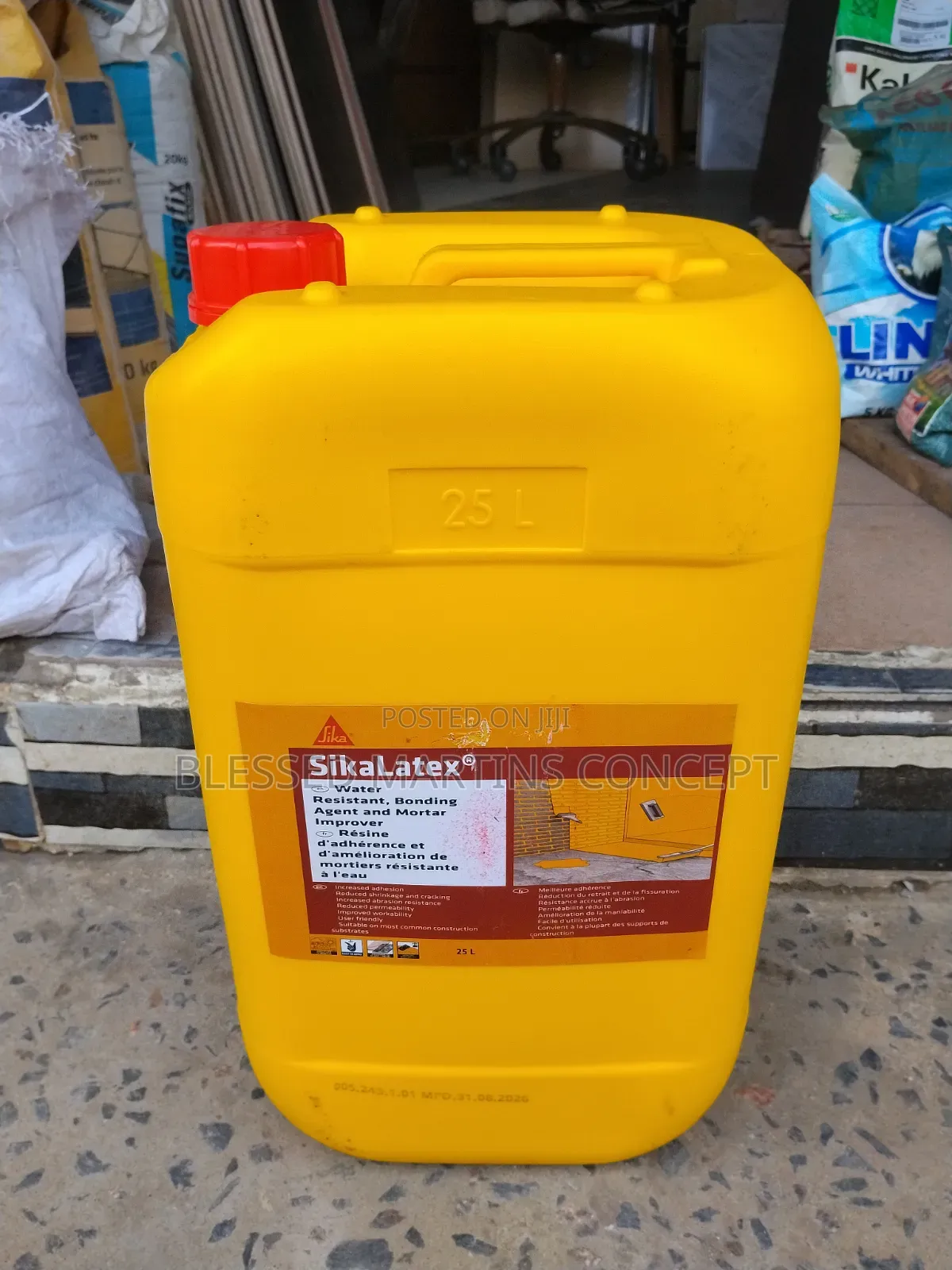 25 LTR Sika Latex Water-Resistant, Bonding Agent and Motar Improver