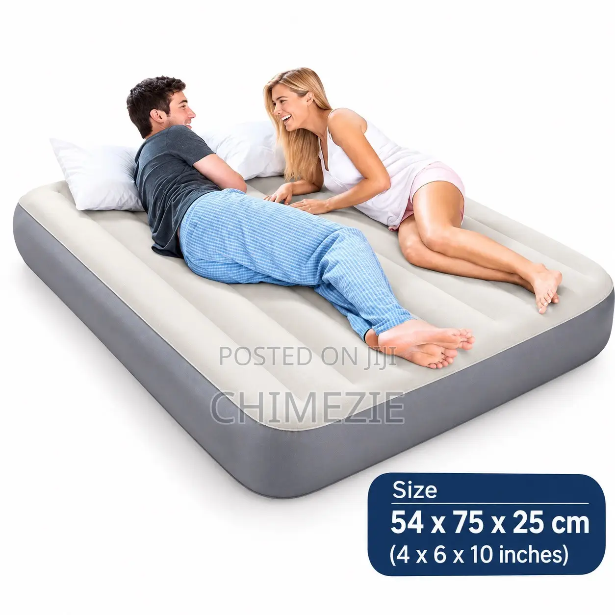 Double Inflatable Mattress With Pump