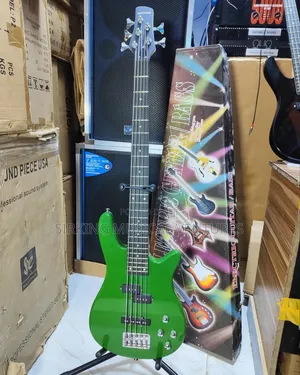 5 Strings Bass Guitar 24 Flex With Belt, Bag Extra Strings