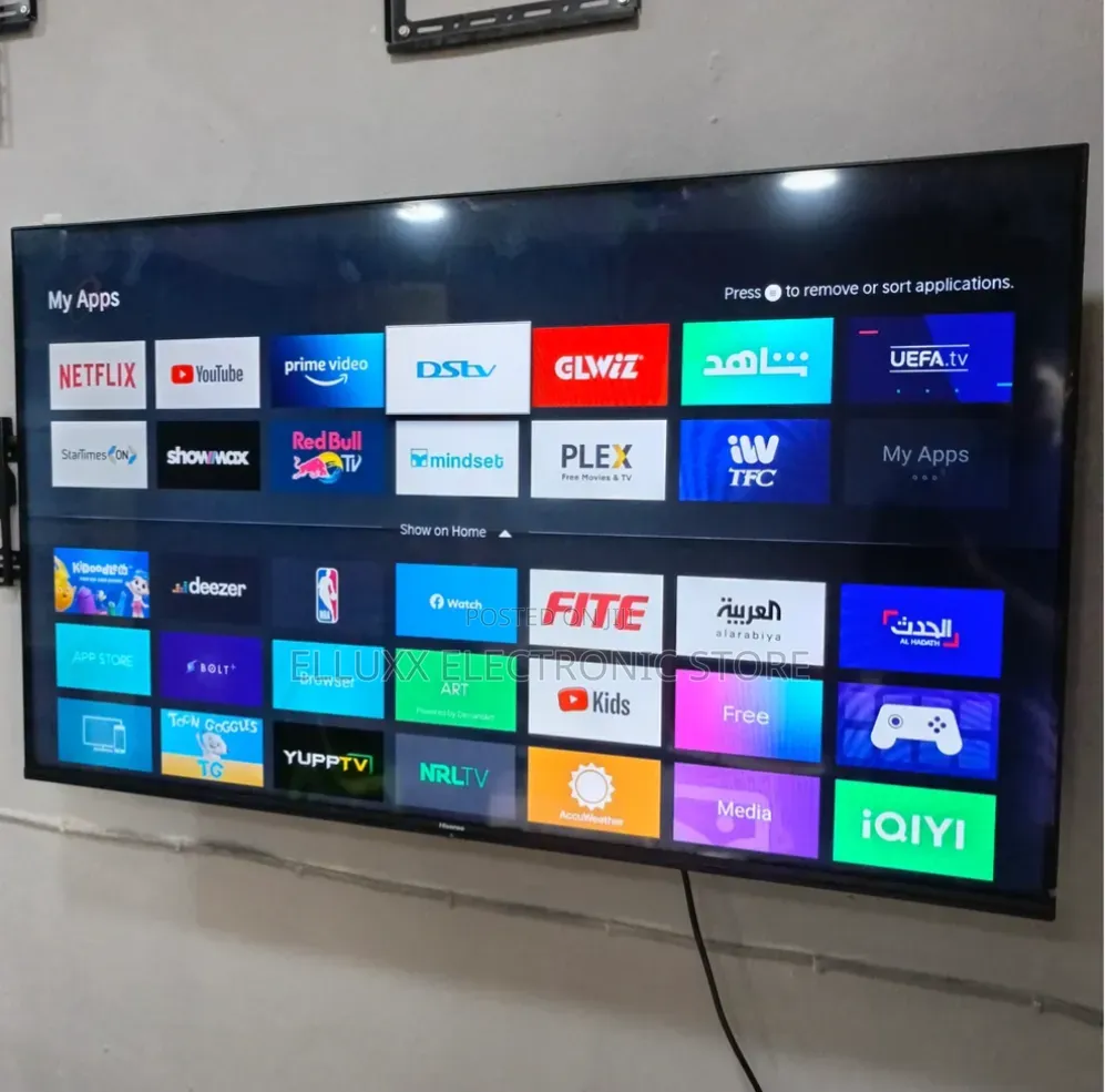 Hisense 50 Inch Frameless Smart TV Led