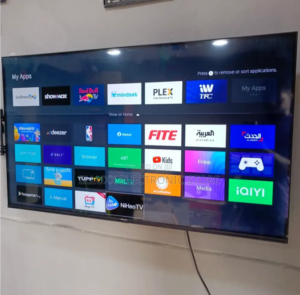 Hisense 50 Inch Frameless Smart TV Led