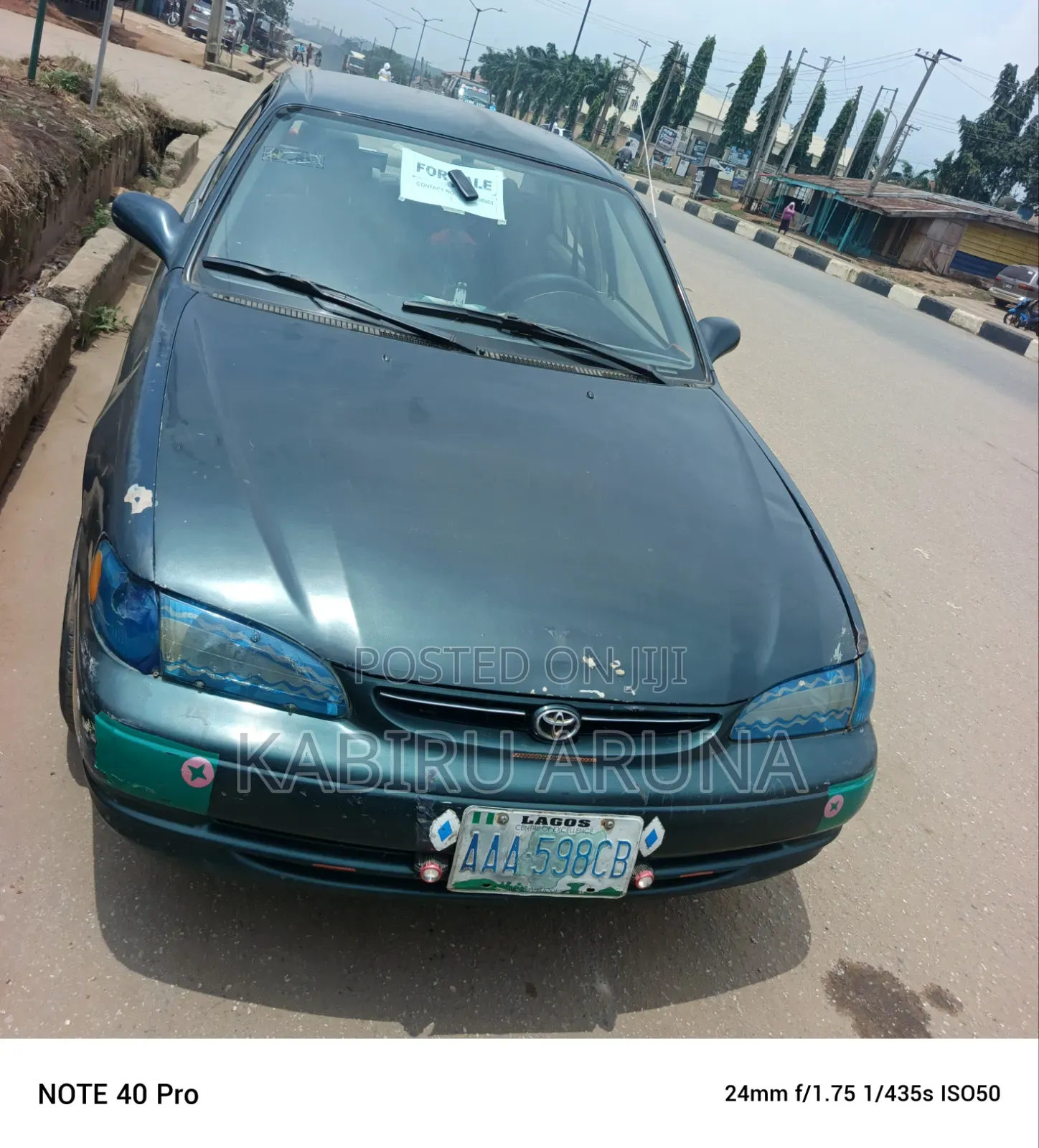 Toyota Corolla 1999 Green