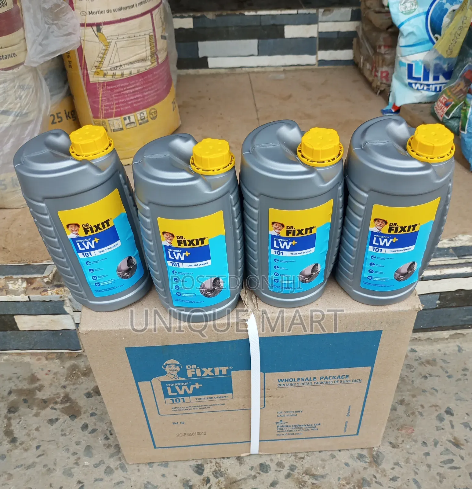 1 Litres Dr Fixit 101 Liquid Waterproof Cement