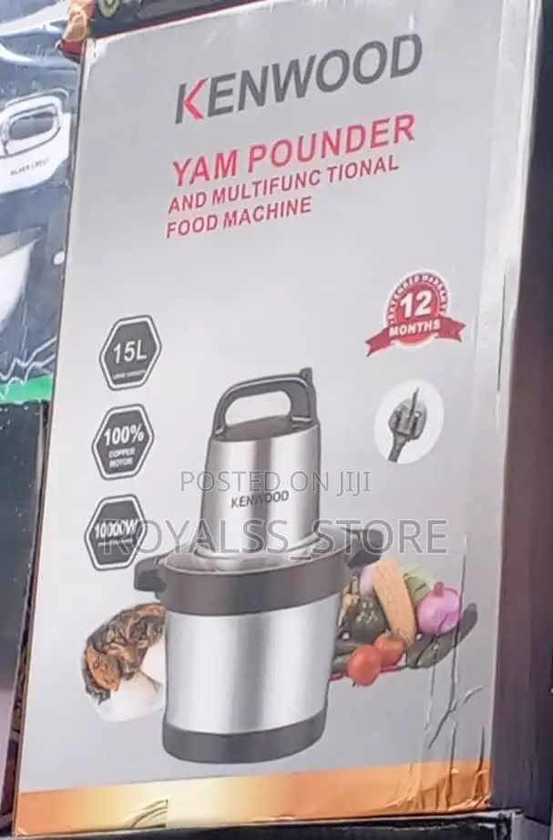 15L Kenwood Yam Pounder/ Food Processing Machine
