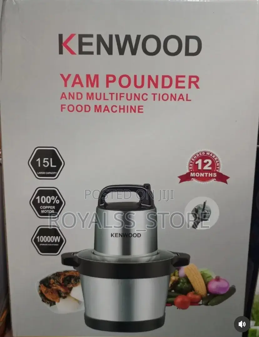 15L Kenwood Yam Pounder/ Food Processing Machine