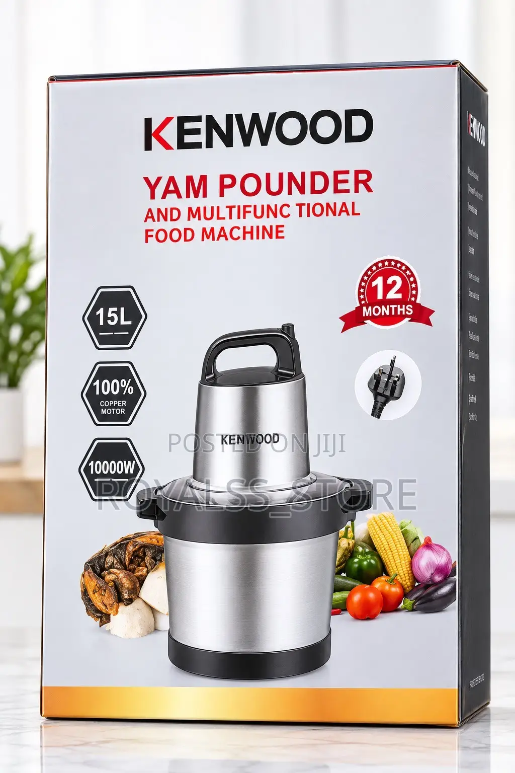 15L Kenwood Yam Pounder/ Food Processing Machine