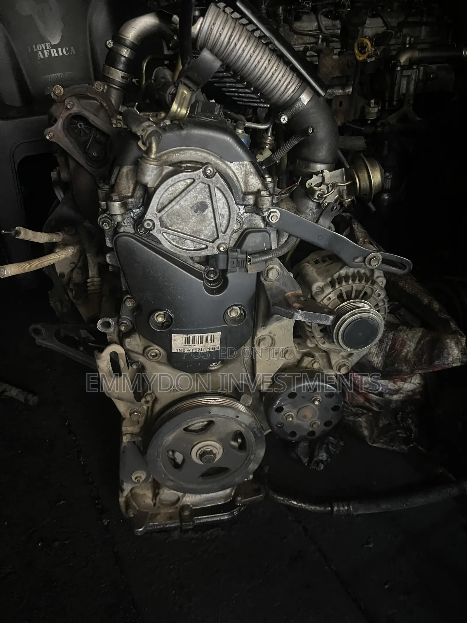Complete Diesel Engine Toyota Yaris D4D